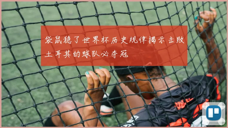 袋鼠稳了世界杯历史规律揭示击败土耳其的球队必夺冠